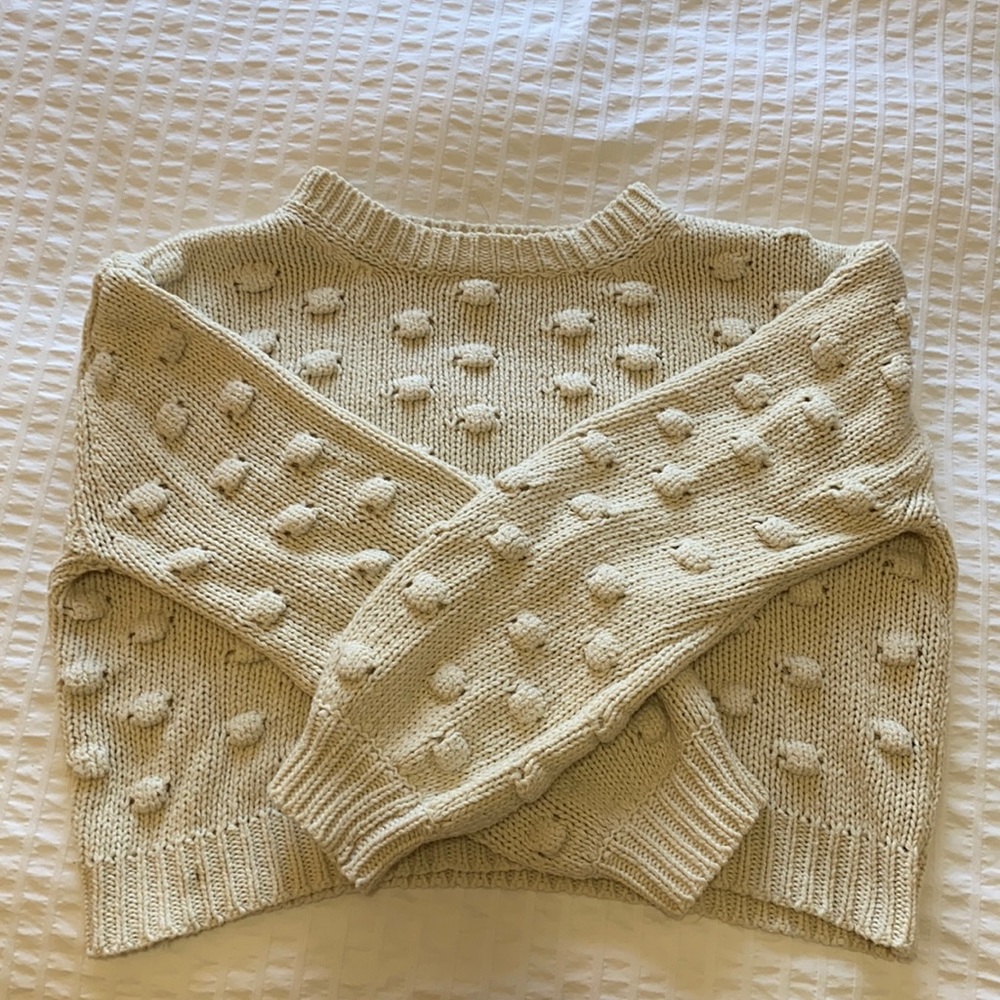 Bohme Size small cropped sweater